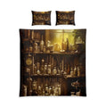 Alchemy Apothecary Cotton Bed Set – Vintage Potion Bottle Duvet Cover