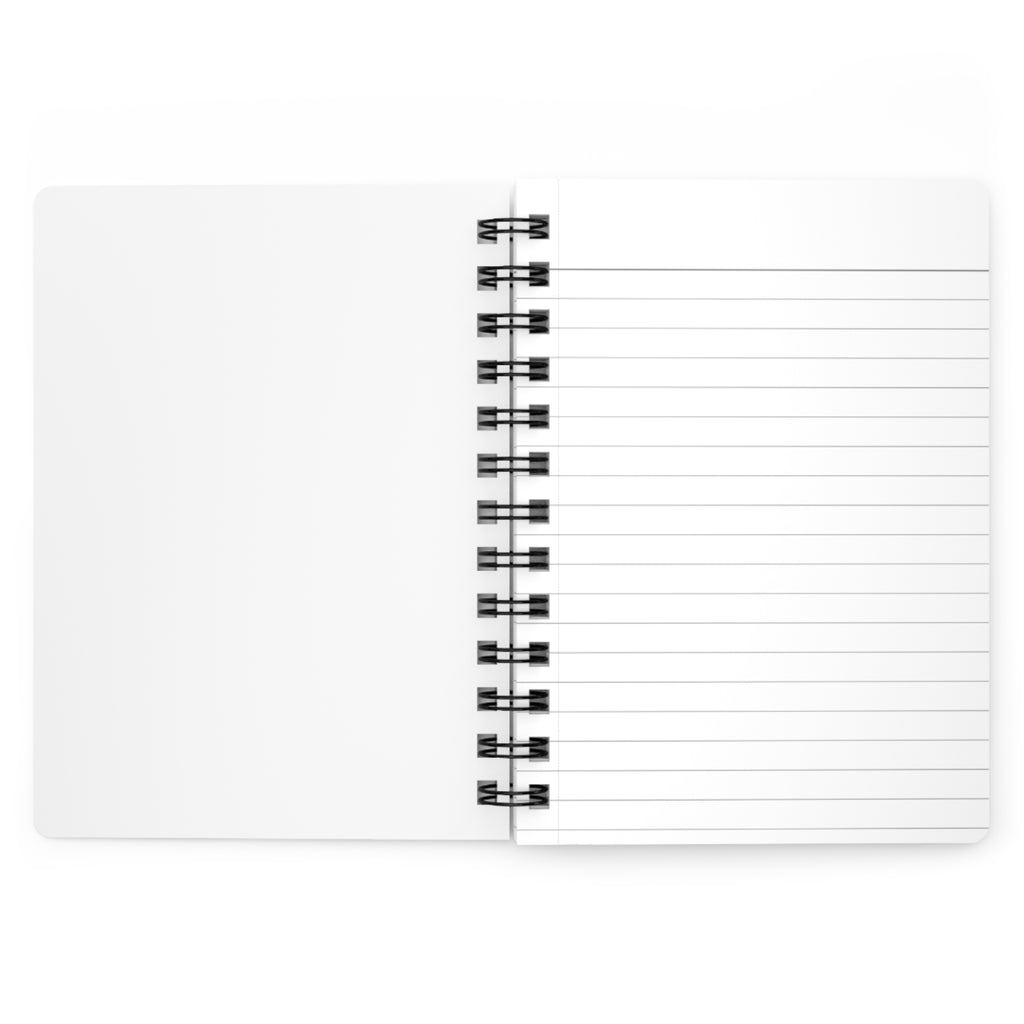 Moonlit Cat Spiral Notebook — Cute Nighttime Journal