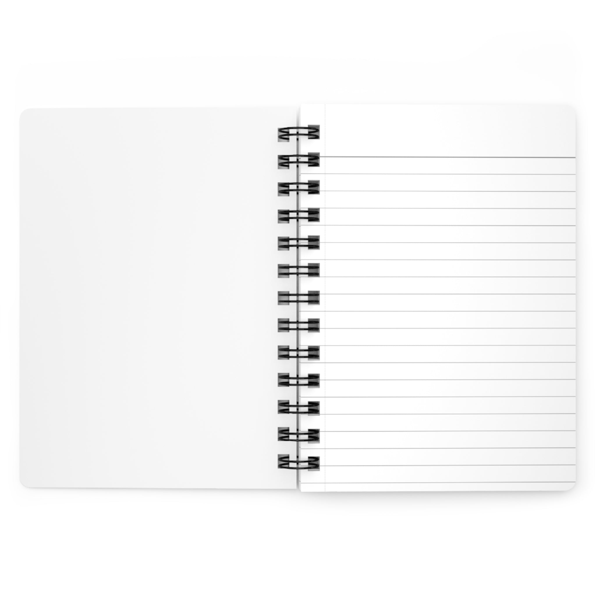 Moonlit Cat Spiral Notebook — Cute Nighttime Journal