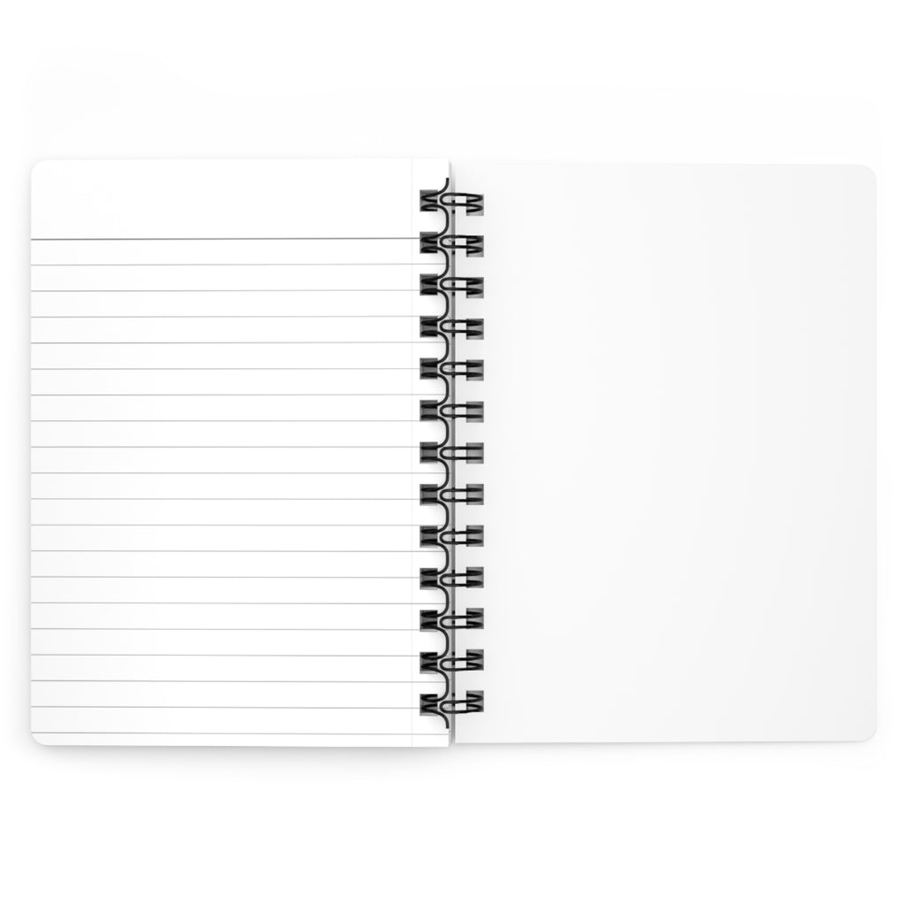Moonlit Cat Spiral Notebook — Cute Nighttime Journal