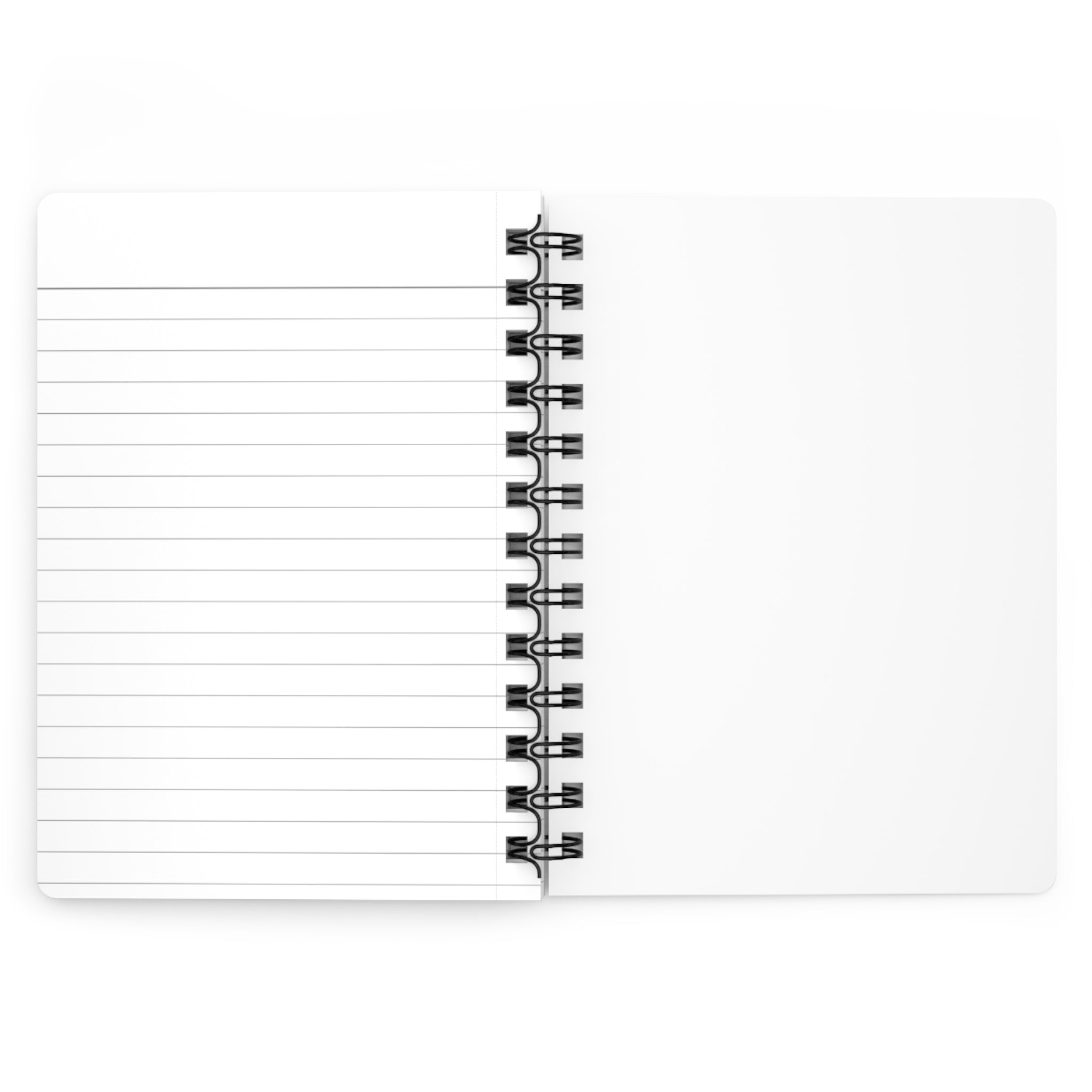Moonlit Cat Spiral Notebook — Cute Nighttime Journal