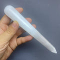 Selenite Conical Wand 5.5-6"